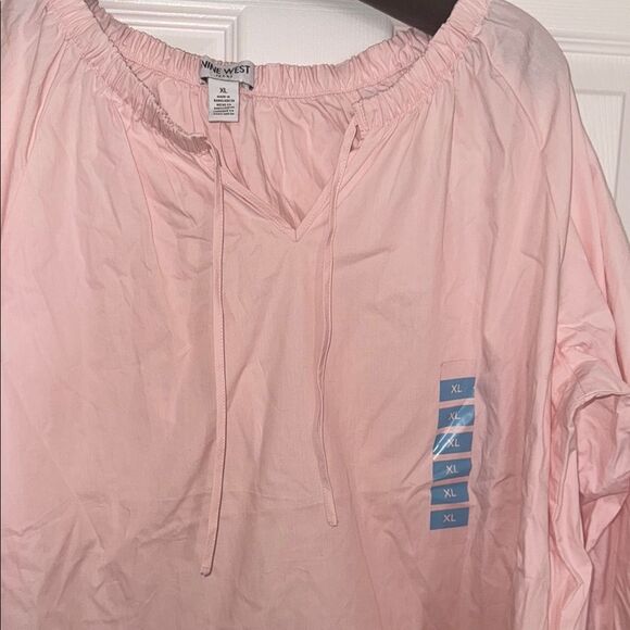 Nine West women’s Pink Top xl NWT - Picture 3 of 9